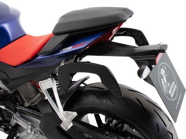 Afbeeldingen van C-Bow tasdragers zwart Hepco&Becker Aprilia RS660 / Tuono 660
