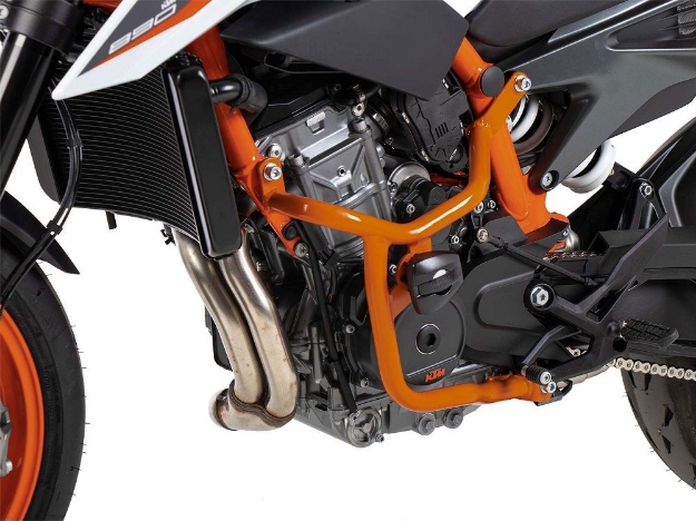 Afbeeldingen van Valbeugel oranje Hepco&Becker KTM DUKE 890 '20-