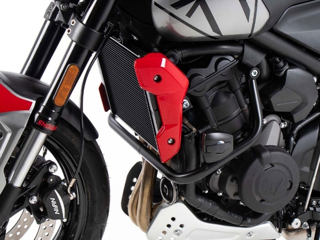 Afbeeldingen van Valbeugel zwart Hepco&Becker voor Triumph Trident 660 '21-24