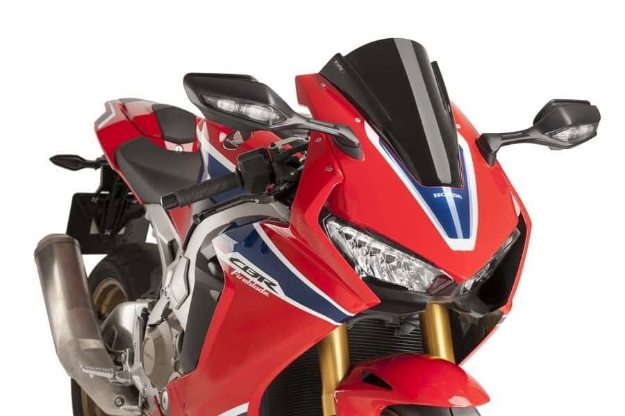Afbeeldingen van Vervangingsruit Puig jetstream Honda CBR1000RR '17-19 -zwart