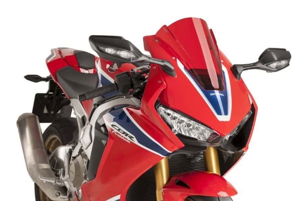 Afbeeldingen van Vervangingsruit Puig Jetstream Honda CBR1000RR '17-19 -rood