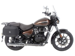 Afbeeldingen van C-Bow tasdragers chroom Hepco&Becker Royal Enfield Meteor 350 '21-
