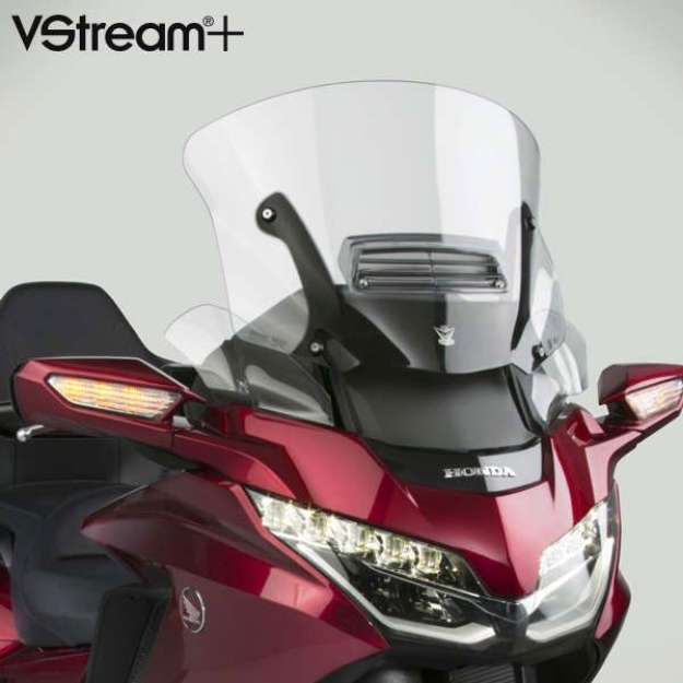 Afbeeldingen van Vervangingsruit National Cycle VStream low met ventilatierooster Honda GL1800 '18-