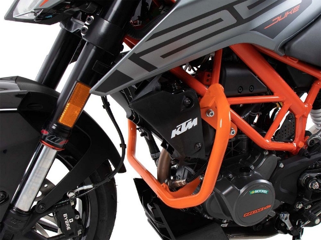 Afbeeldingen van Valbeugel oranje Hepco&Becker KTM 125 Duke '21-