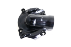 Afbeeldingen van Waterpomp cover Evotech voor Ducati Hypermotard / Multistrada 950 rood