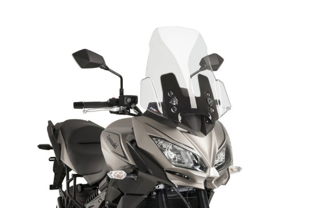 Afbeeldingen van Vervangingsruit touring Puig Kawasaki Versys 650 / 1000 '17-22 transparant