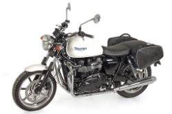 Afbeeldingen van C-Bow tasdragers chroom Hepco&Becker Triumph BONNEVILLE / T100 / SE
