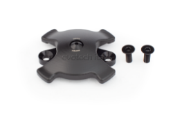 Afbeeldingen van Timing Inspection cover met slider Evotech voor diverse Ducati modellen - zwart
