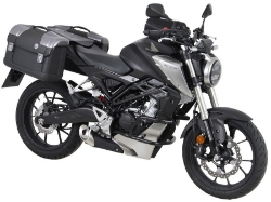 Afbeeldingen van C-Bow tasdragers zwart Hepco&Becker Honda CB125R '18-24