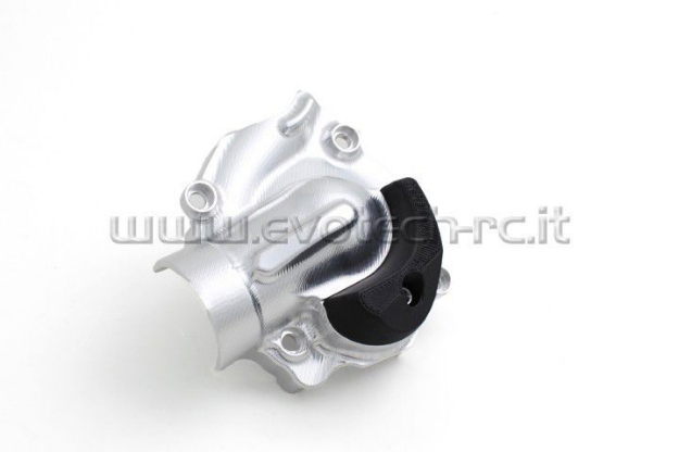 Afbeeldingen van Waterpomp Protector met kunststof slider links Evotech voor diverse Ducati modellen