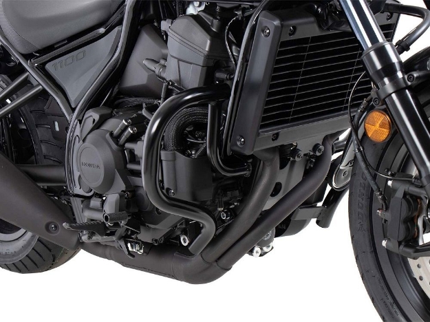 Afbeeldingen van Valbeugel zwart Hepco&Becker voor Honda CMX1100 Rebel '21-'24