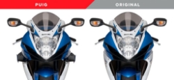 Afbeeldingen van Side Spoiler Downforce Sport Puig voor de Suzuki GSX-R600 / GSX-R750 - zwart