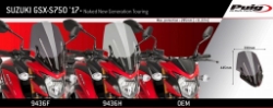 Afbeeldingen van Vervangingsruit naked bike touring Puig Suzuki GSX-S750 '17-