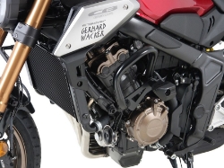 Afbeeldingen van Valbeugel incl. protection pad zwart Hepco&Becker Honda CB650R '21-23