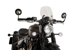 Afbeeldingen van Windscherm Puig model Naked Triumph Bonneville Bobber '17-