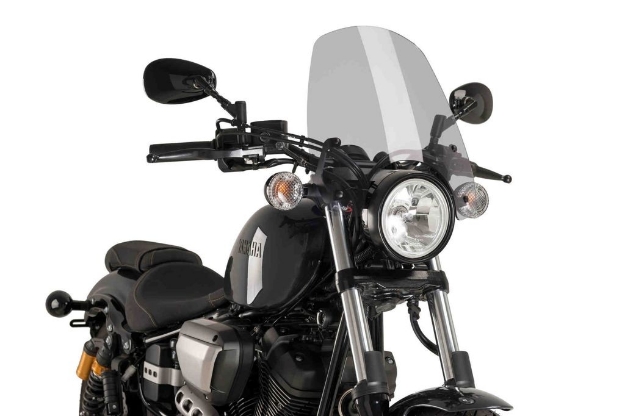 Afbeeldingen van Windscherm Puig model Naked Yamaha XV950/R '16- -Licht getint