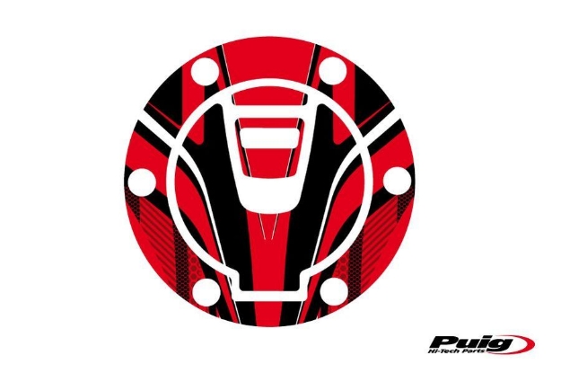 Afbeeldingen van Tankdopcover Radikal Puig voor KTM 1290 Super Adventure R/S/T '17--Rood