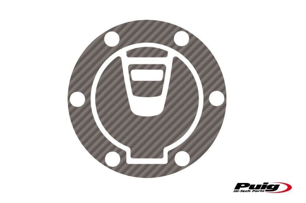 Afbeeldingen van Tankdopcover X-TREME Puig carbon look voor KTM 1290 Super Adventure R/S/T '17-