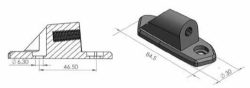 Afbeeldingen van Kuipspiegel adapter Puig rechts