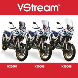 Afbeeldingen van Vervangingsruit National Cycle VStream touring transparant Honda CRF1100L Africa Twin Adv. Sports '20-