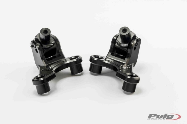 Afbeeldingen van Voetsteunadapters voorzijde van Puig voor Honda X-ADV
