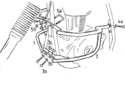 Afbeeldingen van Valbeugel Hepco&Becker zwart voor Suzuki DR650R '92-94