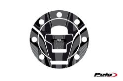 Afbeeldingen van Tankdopcover Radikal Puig voor Suzuki modellen '96-'02