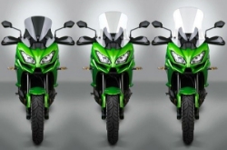 Afbeeldingen van Vervangingsruit National Cycle VStream touring transparant Kawasaki Versys 650/1000 '15-16