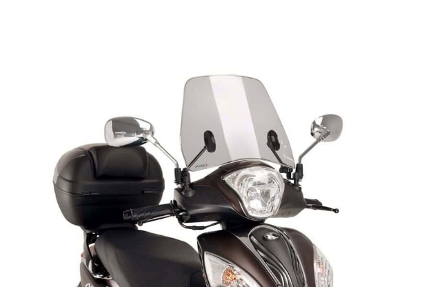 Afbeeldingen van Vervangingsruit Trafic Kymco Miler 125 '17- licht getint