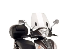 Afbeeldingen van Vervangingsruit Trafic Kymco Miler 125 '17- transparant