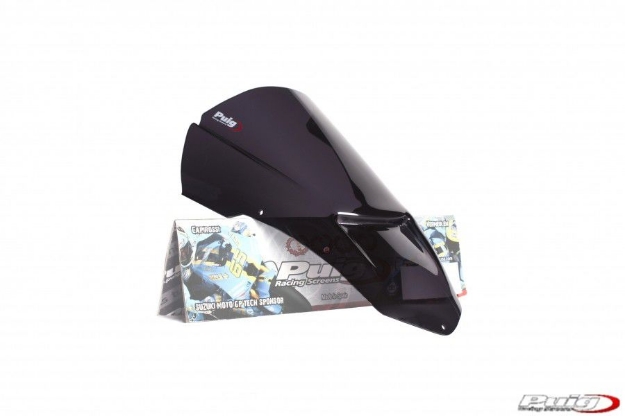 Afbeeldingen van Vervangingsruit jetstream Puig Aprilia Tuono '06-10 donker getint