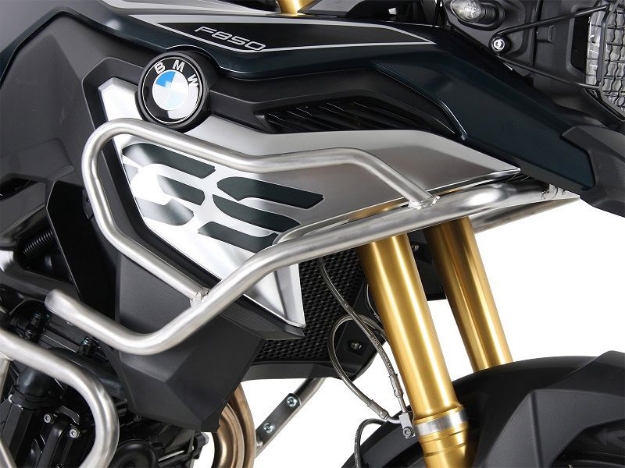 Afbeeldingen van Valbeugel RVS boven Hepco&Becker BMW F750GS '18-23