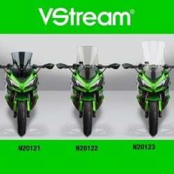 Afbeeldingen van Vervangingsruit National Cycle VStream tall touring transparant Kawasaki Z1000SX '17-'19