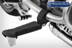 Afbeeldingen van Crash bar foot rests - black diverse BMW modellen Wunderlich