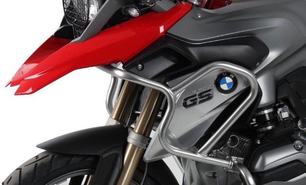 Afbeeldingen van Valbeugel zilver boven (tank guard) Hepco&Becker BMW R1200GS LC '13-16