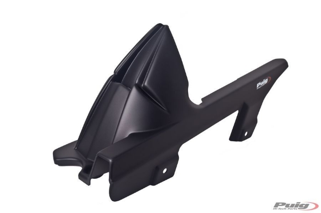 Afbeeldingen van Achterspatbord Puig mat zwart Kawasaki Ninja 300 '13- / Z300 '15-