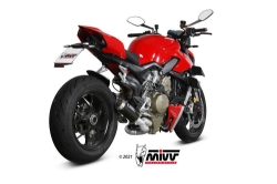 Afbeeldingen van MIVV Full System EVO MK3 carbon Ducati V4 Panigale / Streetfighter