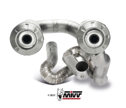 Afbeeldingen van MIVV Full System Evo titanium Ducati Streetfighter V4 '20-22