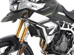 Afbeeldingen van Tank valbeugel (tankguard) zwart Hepco&Becker Triumph Tiger 900 Rally / GT / PRO '20-23