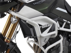 Afbeeldingen van Tank valbeugel wit (tankguard) Triumph Tiger 900 Rally / GT / PRO '20-23