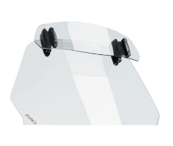 Afbeeldingen van Opzetruit transparant model Clip-On Puig (klemmen) 325x102mm