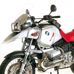Afbeeldingen van Tankbeugel zilver Hepco&Becker BMW R1150GS '00-04