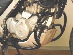 Afbeeldingen van Valbeugel zilver Hepco&Becker voor BMW F650GS '04-/ Dakar '00-'03/ G650GS '04-'16