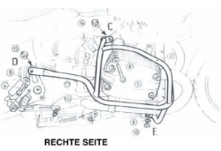 Afbeeldingen van Valbeugel chroom Hepco&Becker BMW R850R '03-06 / R1150R '00-06