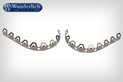 Afbeeldingen van Header pipe protector Dakar diverse BMW modellen - silver Wunderlich