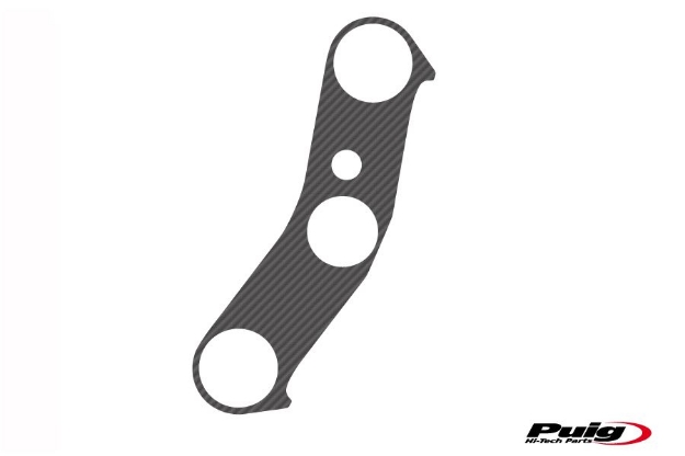 Afbeeldingen van Kroonplaatcover model X-TREME Puig voor Yamaha YZF-R1 '02-'03