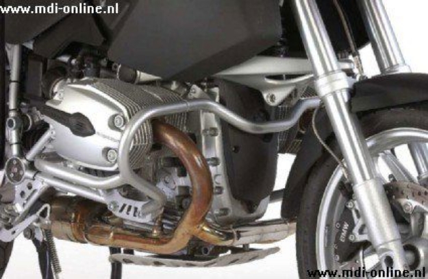 Afbeeldingen van Valbeugel zilver Hepco&Becker voor BMW R1200GS '04-'12