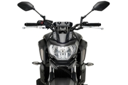 Afbeeldingen van Voorspatbord/snavel verlenger mat zwart Puig Yamaha MT-07 '18-20