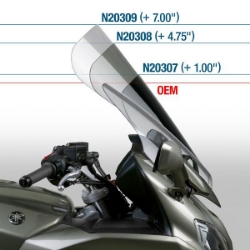 Afbeeldingen van Vervangingsruit National Cycle VStream sport / touring Yamaha FJR1300 '13-21