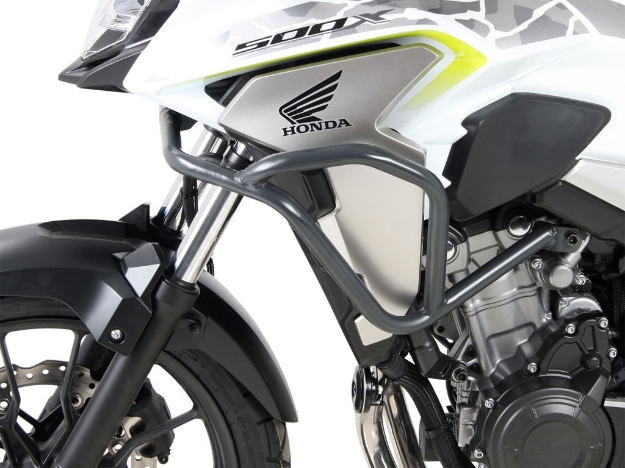 Afbeeldingen van Tankbeugel Hepco&Becker (tank guard) antraciet Honda CB500X '19-23